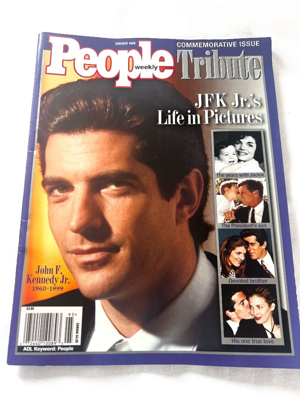 John F Kennedy Jr People Weekly Tribute Commemorative Summer 1999